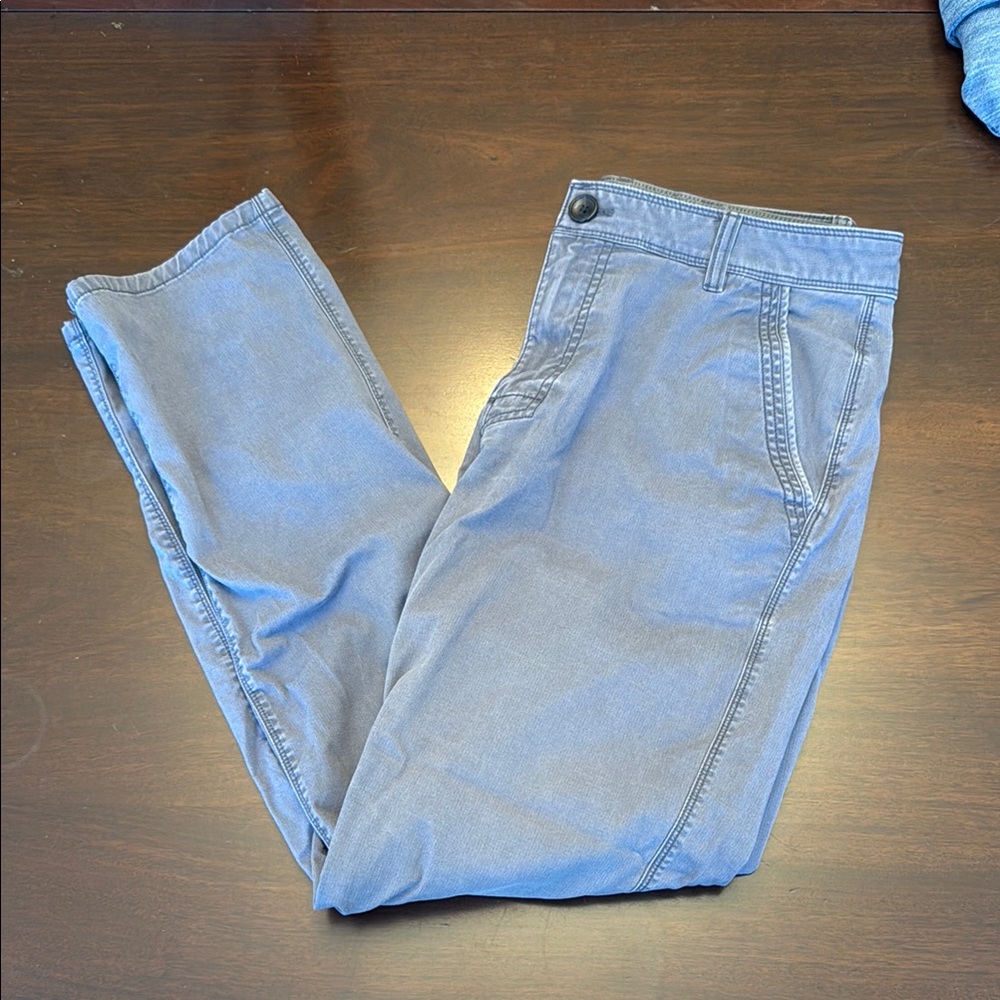 Prana 32x32 Blue Straight Fit Chino